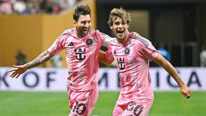 El Inter de Miami celebra un gol en el Mundial de Clubes (Cordon Press)