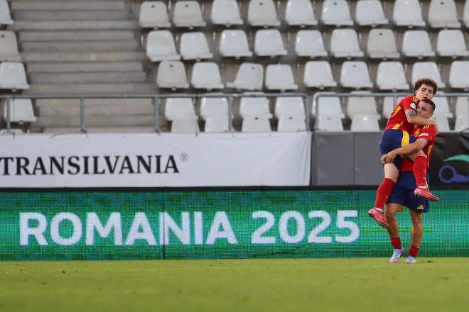 Pablo García, en la semifinal del Europeo sub 19 (Foto: Cordon Press).