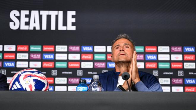 Luis Enrique en rueda de prensa (Cordon Press)