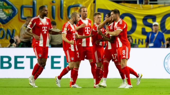 Bayern de Münich celebrando un gol en el Mundial de Clubes (Europa Press)