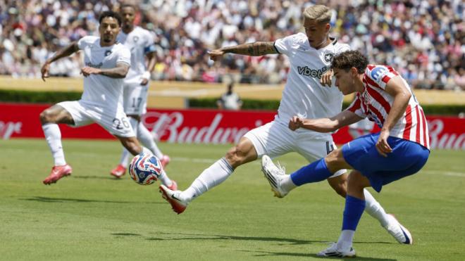 Julián Álvarez contra el Botafogo (Fuente: EFE)