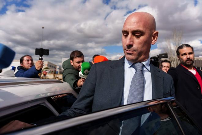 Luis Rubiales, saliendo de la Audiencia Nacional (Europa Press)