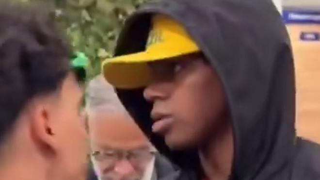 Lamine Yamal, durante sus vacaciones (Foto: Twitter Badr)