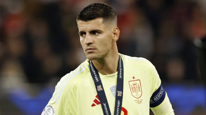 Álvaro Morata, en la final de la Nations League (Cordon Press)