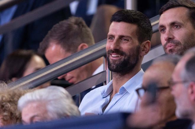 Novak Djokovic, en un acto (FOTO: Cordón Press).