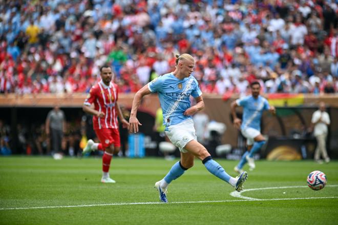 Erling Haaland marcando gol en el Mundial de Clubes 2025 (Europa Press)