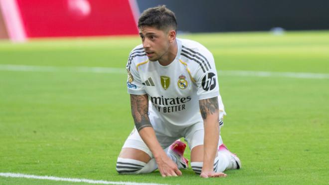 Fede Valverde tras fallar un penalti (Cordon Press)