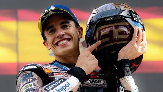 Marc Márquez, durante el Gran Premio de Italia (Foto: Ducati).