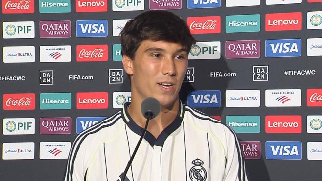 Gonzalo García desveló en zona mixta que el Mundial de Clubes no era el lugar donde pensar en su futuro.