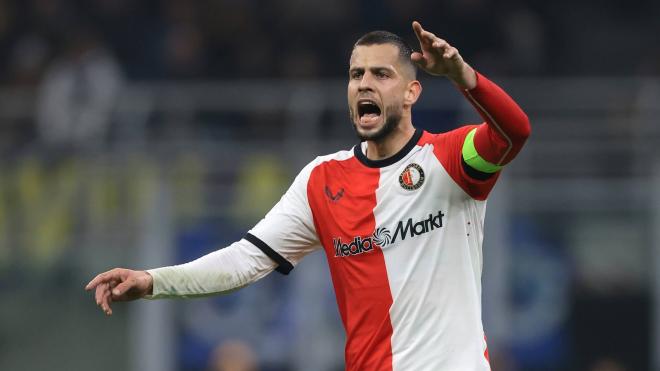 Dávid Hancko, en un partido con el Feyenoord (Cordon Press)