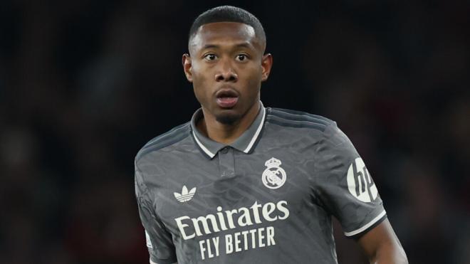 David Alaba, en un partido del Real Madrid (Europa Press)