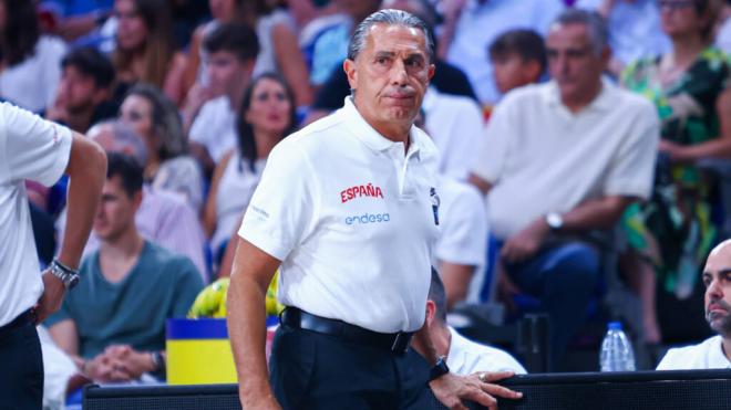 Sergio Scariolo con la Selección Española (Cordon Press)