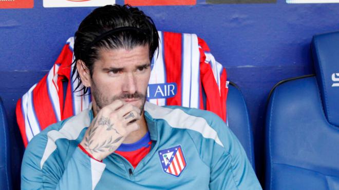 Rodrigo De Paul en el banquillo del Atlético de Madrid (Cordon Press)