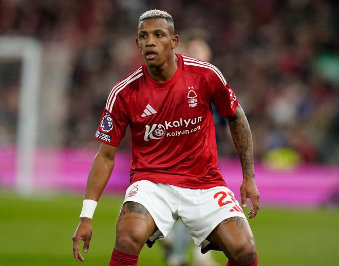 Danilo, con el Nottingham Forest (Foto: Cordon Press).