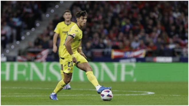 Ramón Terrats Espacio durante el Atlético de Madrid - Villarreal. (Foto: Cordon Press)