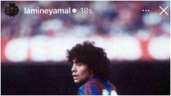 La pista que deja Lamine Yamal en redes sobre su dorsal de la próxima temporada. (Foto: @lamineyam
