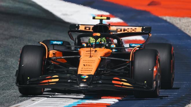 Lando Norris, en el Gran Premio de Austria (Foto: McLaren).