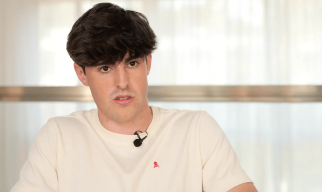 Javi Guerra posa para Club del Deportista