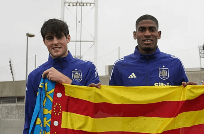 Javi Guerra y Cristhian Mosquera