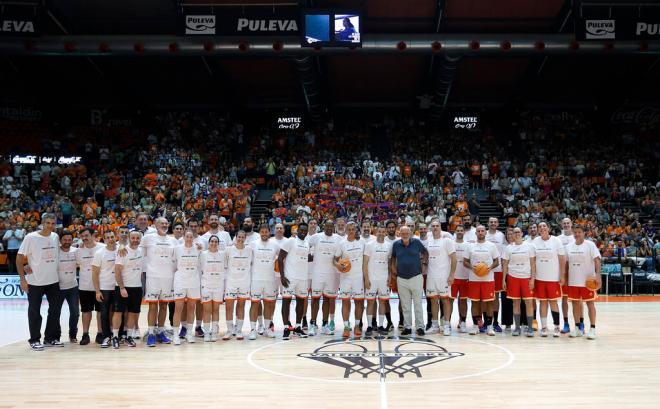 Adiós del Valencia Basket a la Fonteta (Fotos: Miguel Ángel Polo)