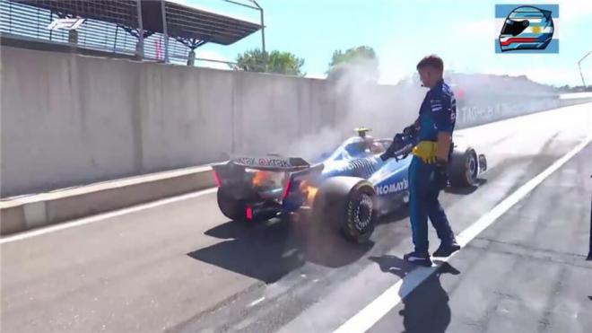 Carlos Sainz, en el Gran Premio de Austria (Foto: DAZN).