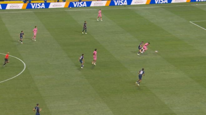 Sergio Busquets y su error que aprovechó Fabián Ruiz (Foto: Telecinco)