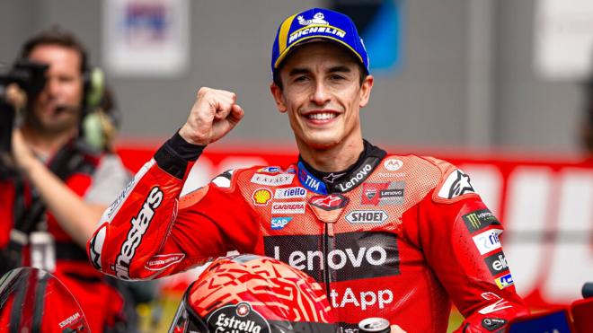 Marc Márquez, en Assen (Foto: Ducati).