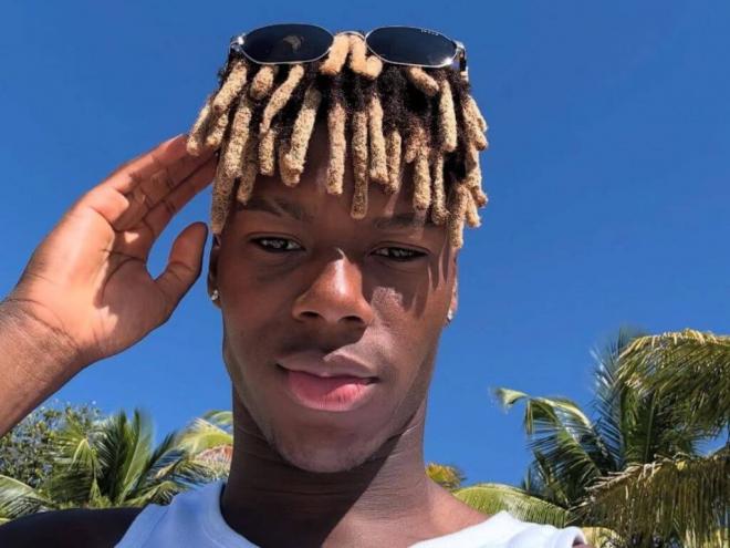 El jugador del Athletic Nico Williams ajeno a preocupaciones en su vacaciones (Foto: Instagram).