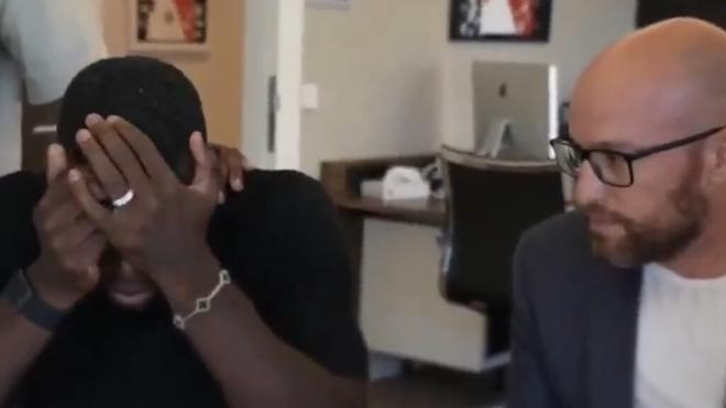 Paul Pogba en su presentación con el Mónaco (Foto: X)