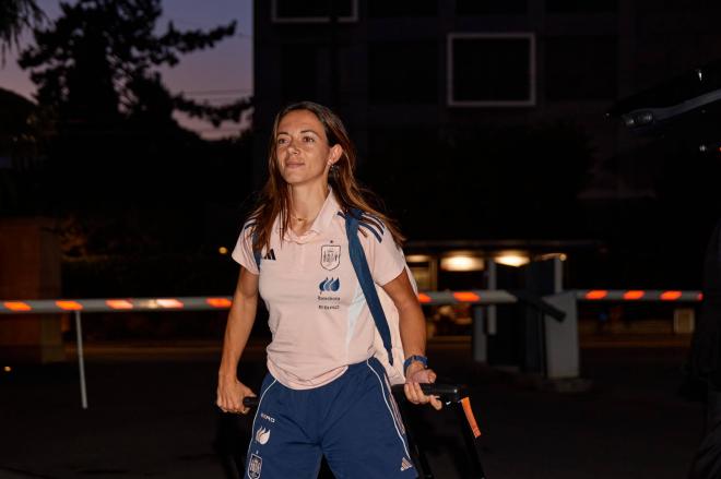 Aitana Bonmatí, con España en Suiza (Foto: SeFútbol).