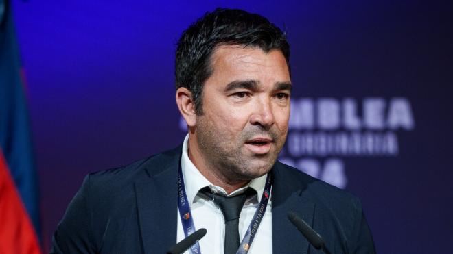 Deco, en la Asamblea General del Barça (Cordon Press)