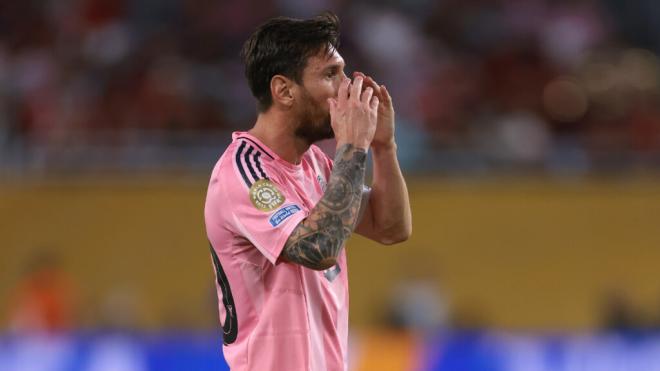 Leo Messi en el Mundial de Clubes (Cordon Press)