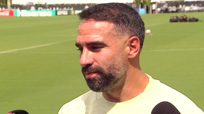 Dani Carvajal en zona mixta del Mundial de Clubes (ElDesmarque)