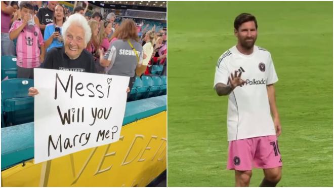 Granny Smith y su propuesta a Messi en uno de los partidos del Inter de Miami en el Mundial de Club
