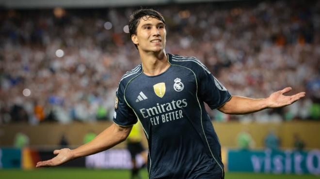 Gonzalo García en un partido con el Madrid (Cordon Press)
