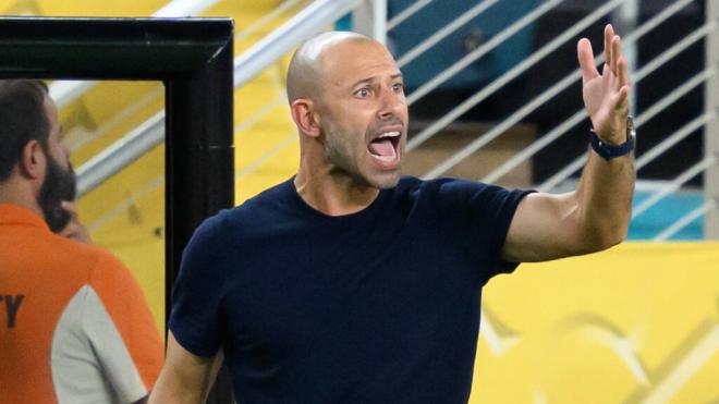 Mascherano, en un partido del Mundial de Clubes con el Inter de Miami (Cordon Press)