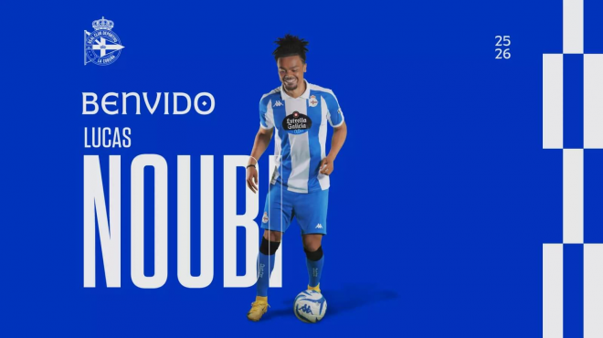 Lucas Noubi. (Foto: RCD)