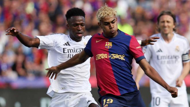 Vinicius y Real Madrid en El Clásico (Cordon Press)