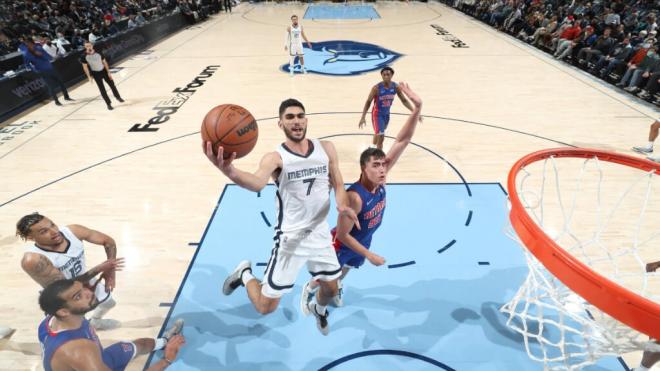 Santi Aldama con los Grizzlies (Europa Press)