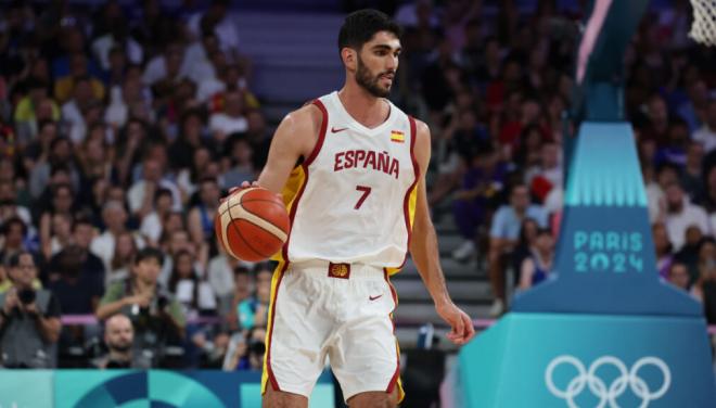 Santi Aldama con la Selección Española (Europa Press)
