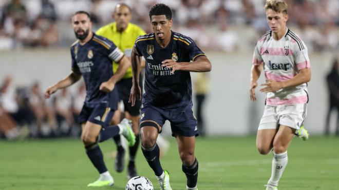 Jude Bellingham, durante el último enfrentamiento entre Real Madrid y Juventus (foto: Cordon Press