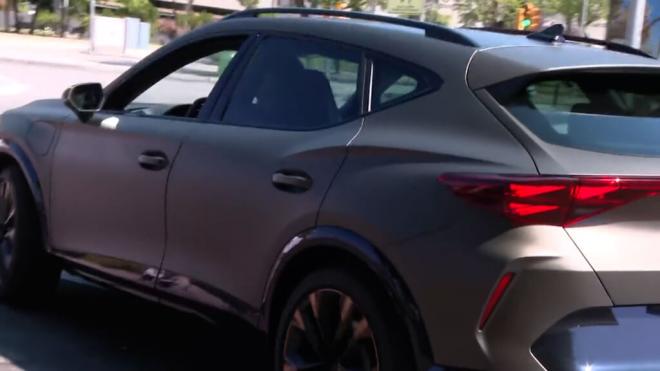 Joan García en su nuevo Cupra