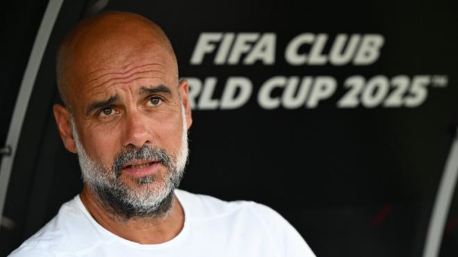 Pep Guardiola en un partido con el City (Cordon Press)