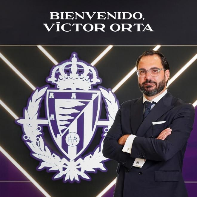 Presentación Víctor Orta como director deportivo Pucela