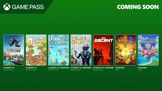 Próximamente en Xbox Game Pass