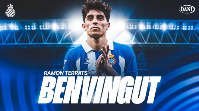 Ramón Terrats, nuevo jugador del Espanyol (Foto: RCDE).
