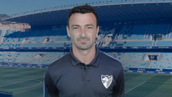 Alejandro Acejo, segundo entrenador del Málaga (FOTO: Málaga CF).