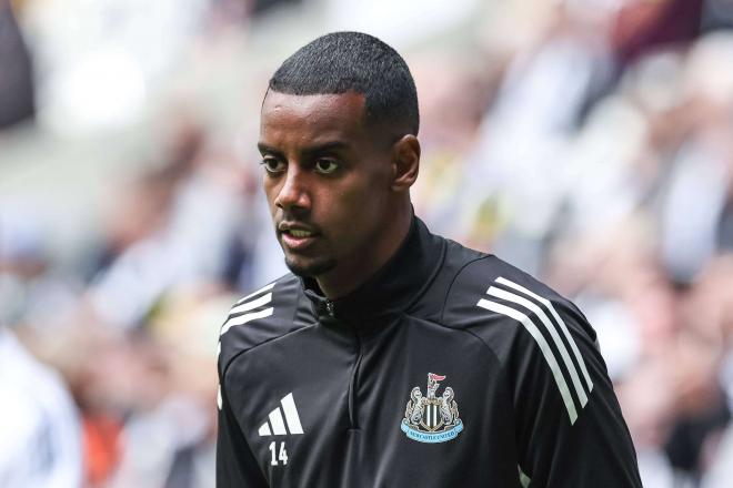 Alexander Isak, en un partido con el Newcastle (Foto: Cordon Press).