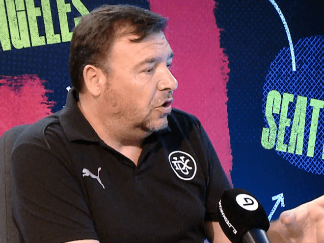 Rubén Uría, en el 'El Derbi en USA' (Foto: ElDesmarque)