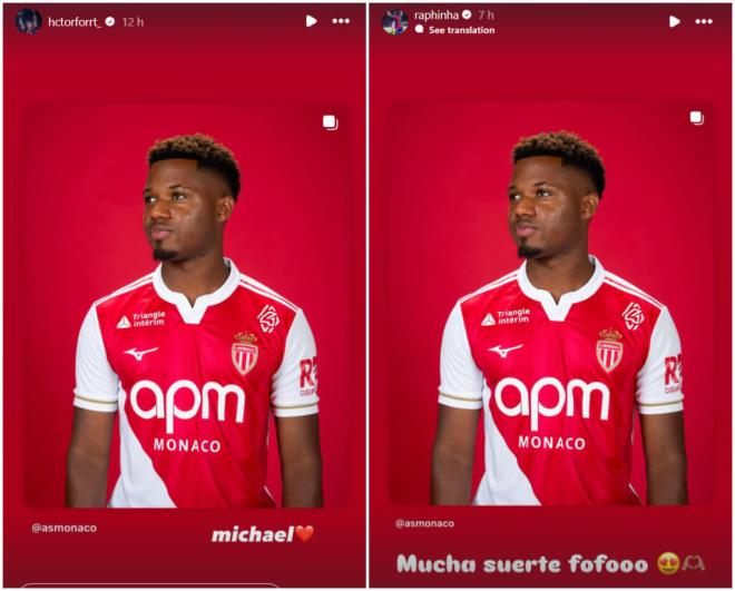 Mensajes de cariño para Ansu Fati en redes sociales